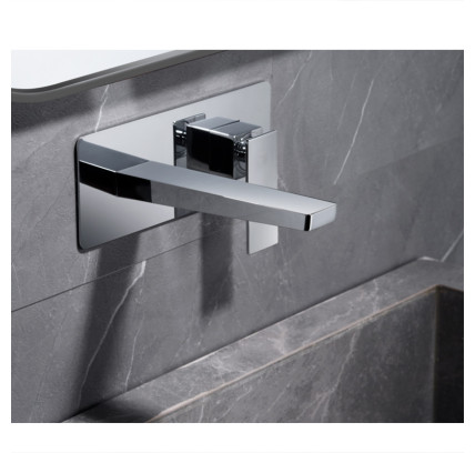 MONOMANDO LAVABO EMPOTRADO IMEX PISA CROMO GLP048
