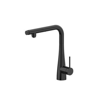 MONOMANDO FREGADERO EXTRAÍBLE OSMOSIS IMEX SPLIT NEGRO MATE GOS005/NG
