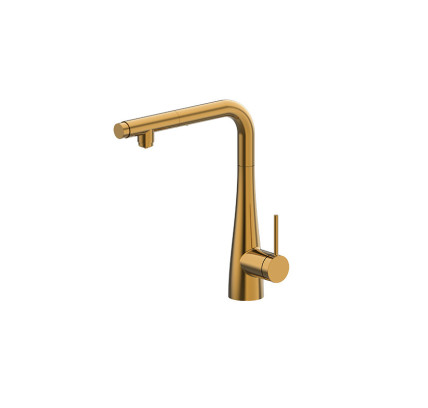 MONOMANDO FREGADERO EXTRAÍBLE OSMOSIS IMEX SPLIT ORO CEPILLADO GOS005/OC