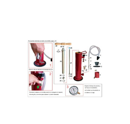 BOMBA DESATASCADORA PROFESIONAL 5 BAR ROTHENBERGER