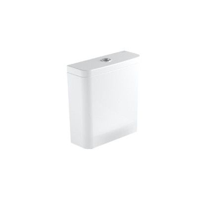 TANQUE BAJO GALA MID COMPACT A/INFERIOR CON TAPA Y MECANISMO DOBLE PULSADOR BLANCO 40541
