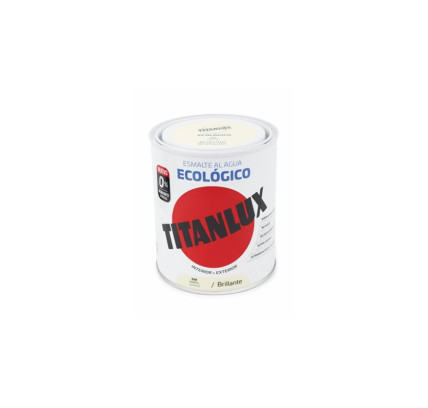 ESMALTE ACRILICO BRILLANTE TITANLUX MARFIL 750ML