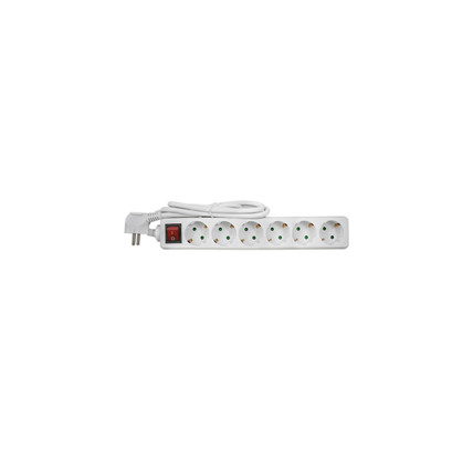 BASE MULTIPLE HEPO 6 TOMAS 3X1.5 1.5MT CON INTERRRUPTOR