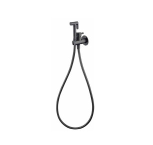DUCHA HIGIÉNICA EMPOTRADA BIDÉ SKY BATH HARMONY PVD BLACK GUN METAL