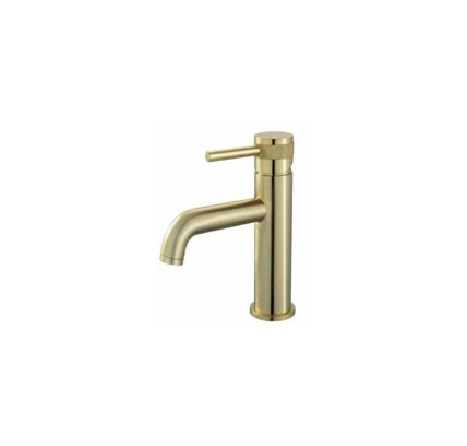 MONOMANDO LAVABO SKY BATH DIAMOND PVD ORO CEPILLADO