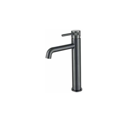 MONOMANDO LAVABO ALTO SKY BATH DIAMOND PVD GRIS MATE