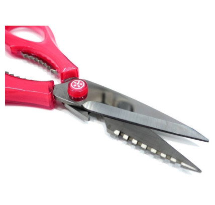 TIJERA COCINA VIVAHOGAR 5 EN 1 22CM INOX