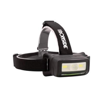 LINTERNA FRONTAL LED RECARGABLE IRONSIDE 500/100LM