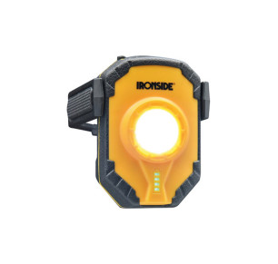 LINTERNA LED PROFESIONAL RECARGABLE POWERBANK IRONSIDE 1000LM