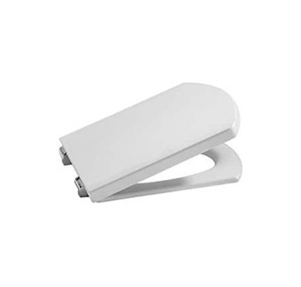 TAPA Y ASIENTO WC HALL ROCA BISAGRAS INOXIDABLE BLANCO A801620004