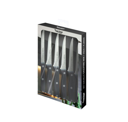 JUEGO CUCHILLOS CHULETEROS ALFA 6 PIEZAS 34303