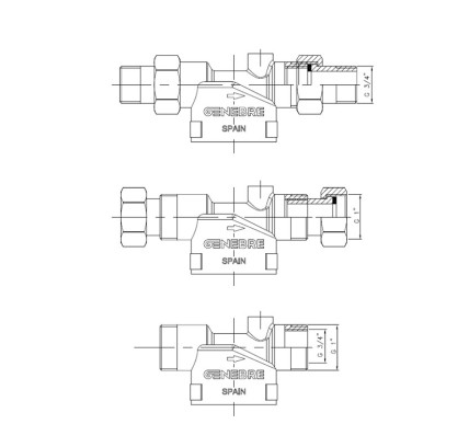 FILTRO AUTOLIMPIANTE CLEAN GENEBRE 16BAR 1" M-M