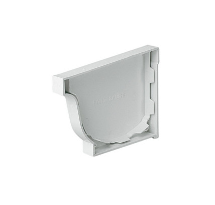 TAPA CANALÓN JIMTEN ELITE - ALFA IZQUIERDA RECTANGULAR BLANCO 036111