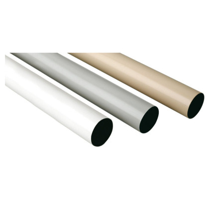 TUBO PVC JIMTEN Ø 80 REDONDO BLANCO 038101 (2 METROS)