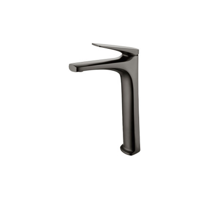 MONOMANDO LAVABO ALTO IMEX DELOS BLACK GUN METAL BDD055-3BGM
