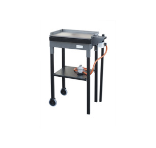 PLANCHA PAELLERO A GAS CON RUEDAS 33704