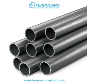 TUBO PVC PRESION 75 6AT (2 METROS)