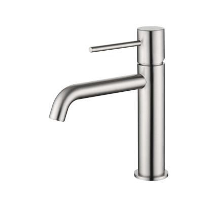 MONOMANDO LAVABO IMEX MONZA NÍQUEL CEPILLADO BDM039-1NQ