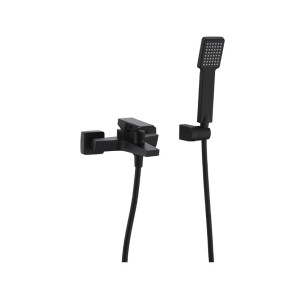 MONOMANDO BAÑERA IMEX ART NEGRO MATE BDAR025-4NG