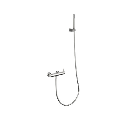 MONOMANDO DUCHA IMEX MONZA NÍQUEL CEPILLADO BDM039-5NQ
