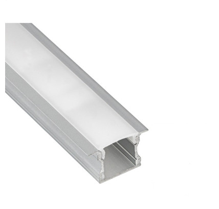 LISTELO ALUMINIO PARA LED 15X24X2500 DAKOTA PRO20-1524LD