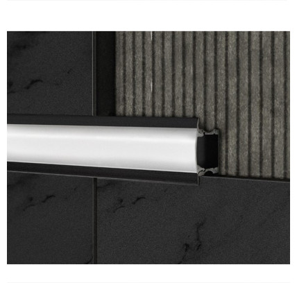 LISTELO ALUMINIO PARA LED 15X24X2500 DAKOTA PRO20-1524LD