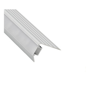 PELDAÑO EXTERIOR LED 30X45X2500 DAKOTA PLATA PRO20-3045PL