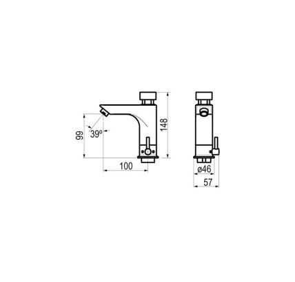 GRIFO TEMPORIZADO ECO MEZCLADOR PRESTO XT LM 11535