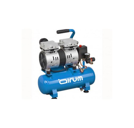 COMPRESOR PISTON SILENCIOSO AIRUM HP-6L 1HP 230V 6LT