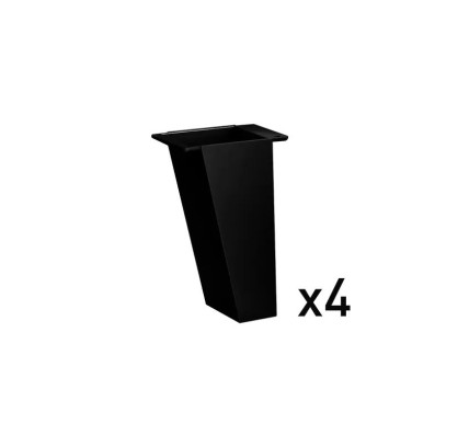 CONJUNTO 4 PATAS VISOBATH BLACK