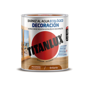 BARNIZ TITAN BRILLANTE PALISANDRO 250ML
