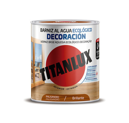 BARNIZ TITAN BRILLANTE PALISANDRO 250ML
