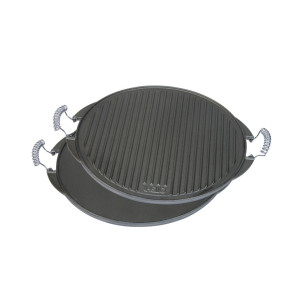 PLANCHA ASAR REDONDA 32CM HIERRO FUNDIDO 33077