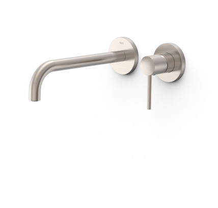 MONOMANDO LAVABO EMPOTRADO STUDY TRES ACERO 262300