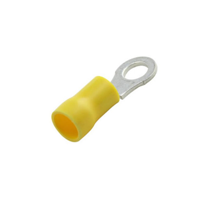 TERMINAL AISLADO FASTON REDONDO 5.3MM AMARILLO (BOLSA 100 UDS)