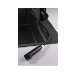 MONOMANDO FREGADERO IMEX MALTA EXTRAÍBLE NEGRO MATE GCE006/NG