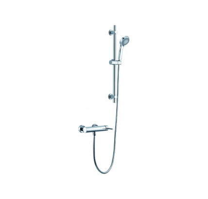 CONJUNTO DUCHA MONOMANDO IMEX MADRID CROMO GDM001