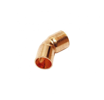 CODO COBRE 42 45º H-H
