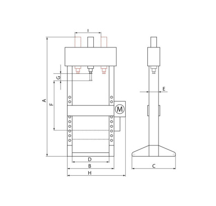 PRENSA HIDRAULICA ASLAK 20TN CAT520