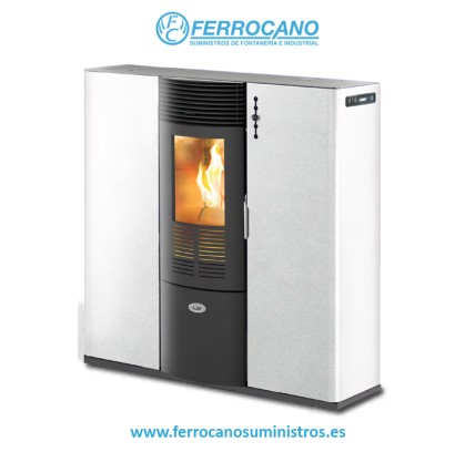 ESTUFA PELLETS CANALIZABLE KALOR VIOLA 8KW SLIM