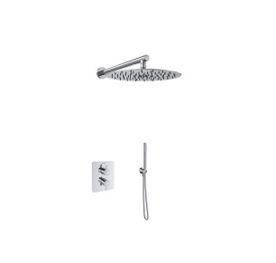 CONJUNTO DUCHA TERMOSTÁTICO EMPOTRADO RAMON SOLER DRAKO CROMO 33D309544