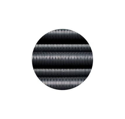 TUBO POLIETILENO DRENAJE 160 MM (ROLLO 25 METROS)