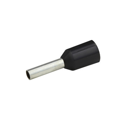 TERMINAL AISLADO PUNTERA 1.5MM NEGRO (BOLSA 100 UDS)