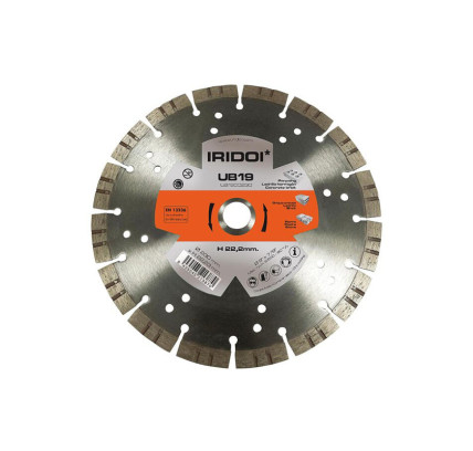 DISCO DIAMANTE IRIDOI Ø 115 UB GENERAL DE OBRA ALTA CALIDAD