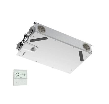 UNIDAD VENTILACIÓN MECÁNICA DOBLE FLUJO PRO SOLIUS AIRBACK ENY SHP-150