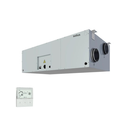 UNIDAD VENTILACIÓN MECÁNICA DOBLE FLUJO PRO SOLIUS AIRBACK ENY SHP-170