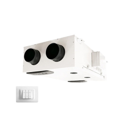 UNIDAD VENTILACIÓN MECÁNICA DOBLE FLUJO ADVANCED SOLIUS QRA-180