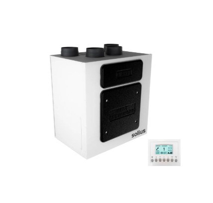 UNIDAD VENTILACIÓN MECÁNICA DOBLE FLUJO SOLIUS AIRBACK QRAV-450
