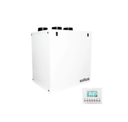 UNIDAD VENTILACIÓN MECÁNICA DOBLE FLUJO SOLIUS AIRBACK QRAV-550