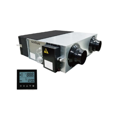 UNIDAD VENTILACIÓN MECÁNICA DOBLE FLUJO ENTALPIC SOLIUS AIRBACK RCH WIFI
